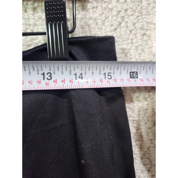 Cache Black Embroidered Beaded Floral Side Seam Flare Rockabilly Pants SZ 8 - Picture 6 of 9